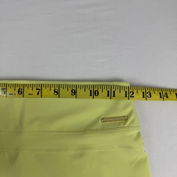 Gymshark Whitney‎ Simmons Neon Yellow, Scrunch Butt Leggings, Size Large - Picture 12 of 13